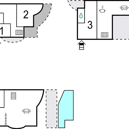 Holiday home In With Kitchen